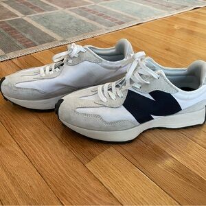 New Balance White and Black Women's Athletic Shoes